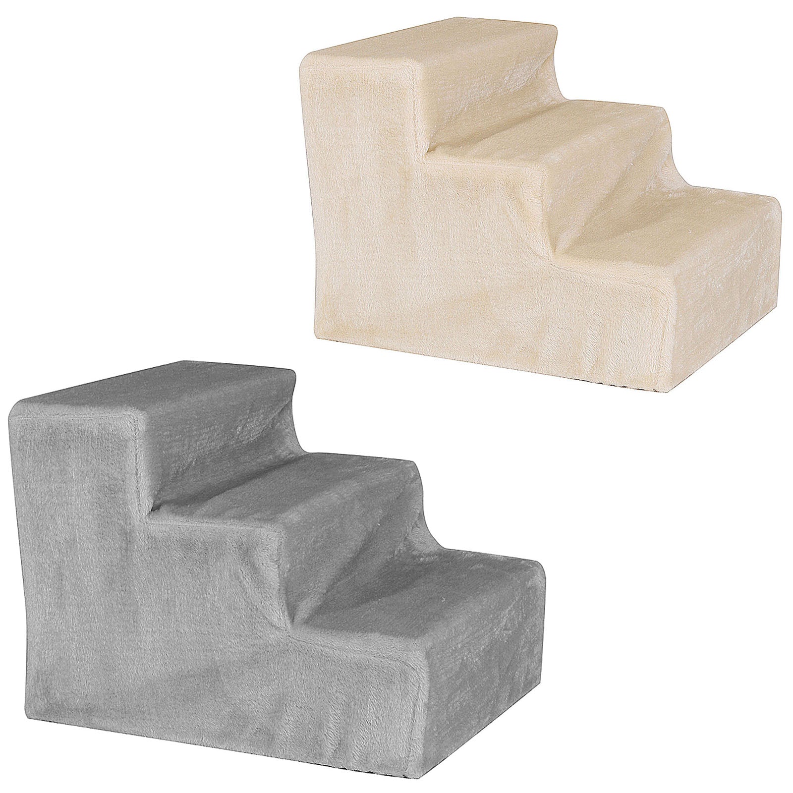 Kattentrap met pluche hoes