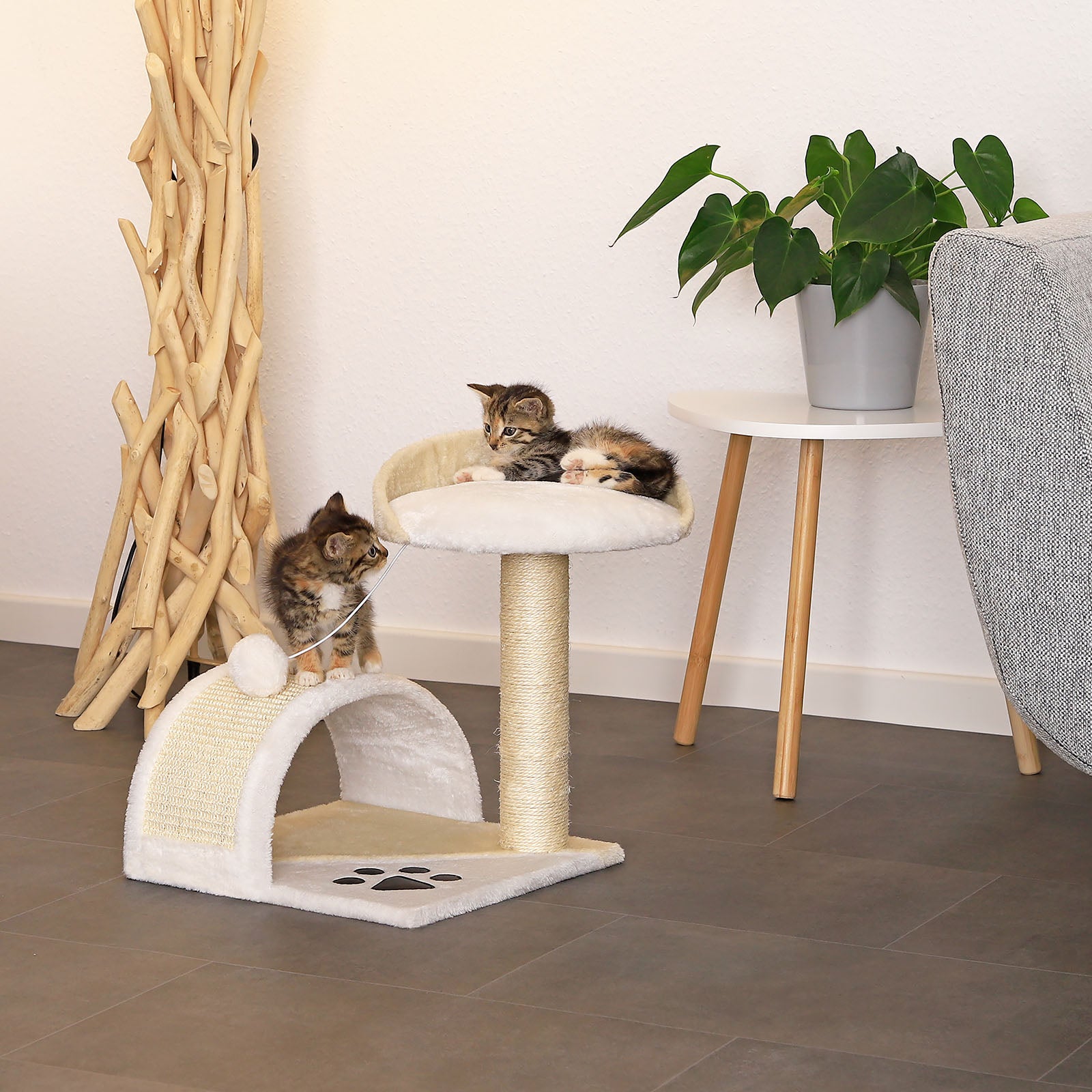 Katzenkratzbaum Höhe 43 cm