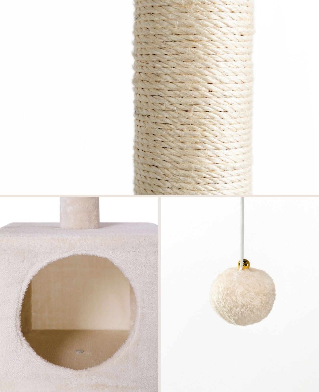 Katzenkratzbaum Höhe 85 cm