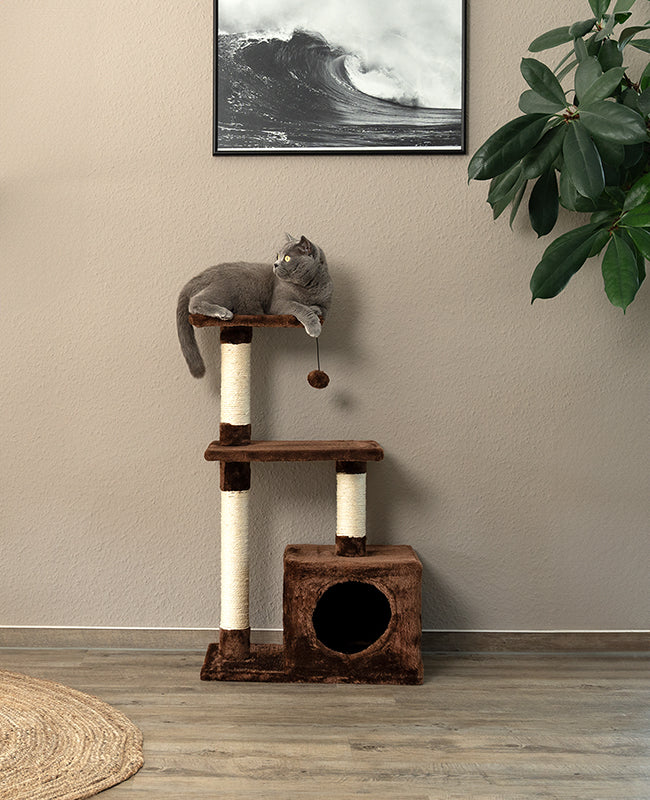 Katzenkratzbaum Höhe 85 cm