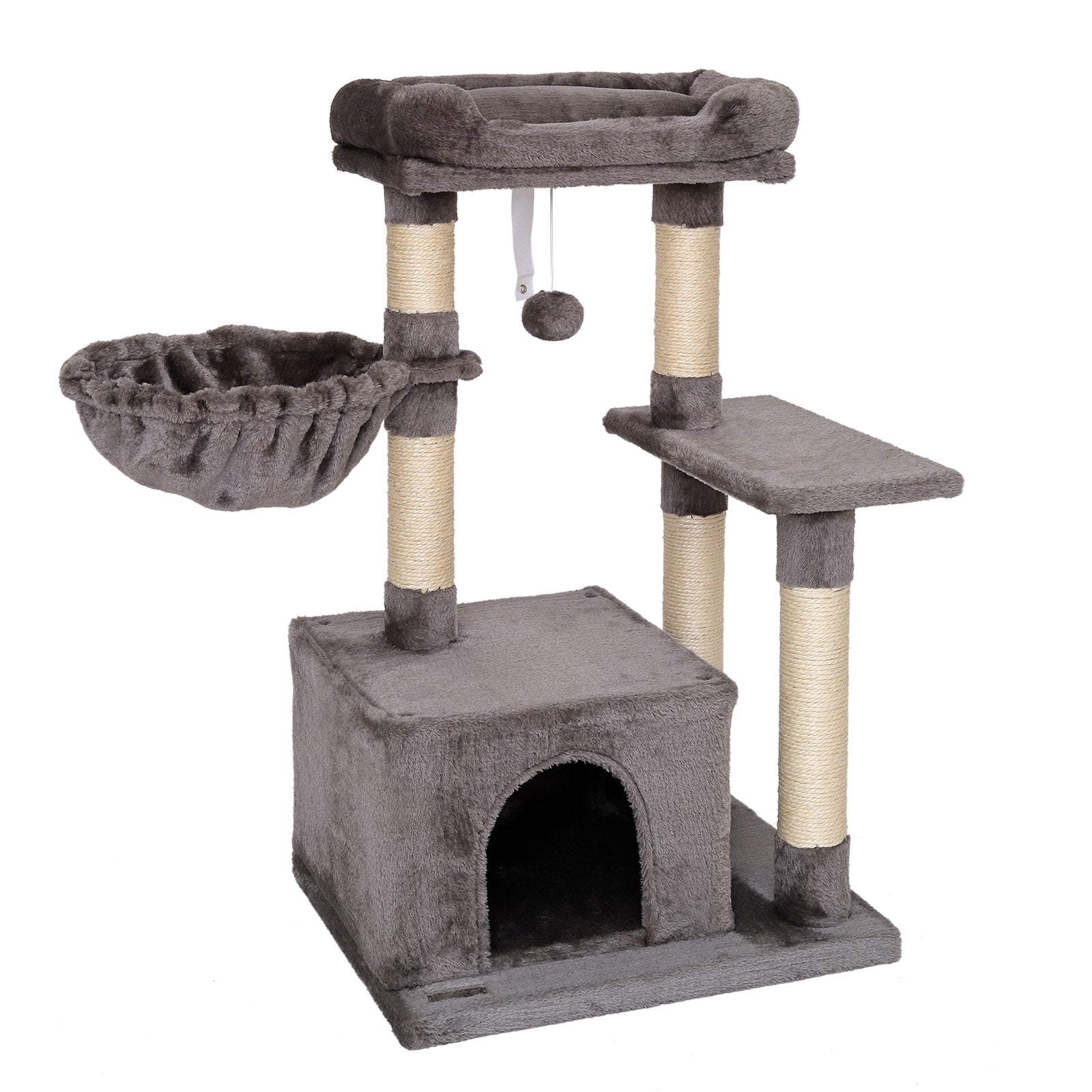 Krabboom klimboom krabpaal kattenboom hoogte 85 cm diverse kleuren