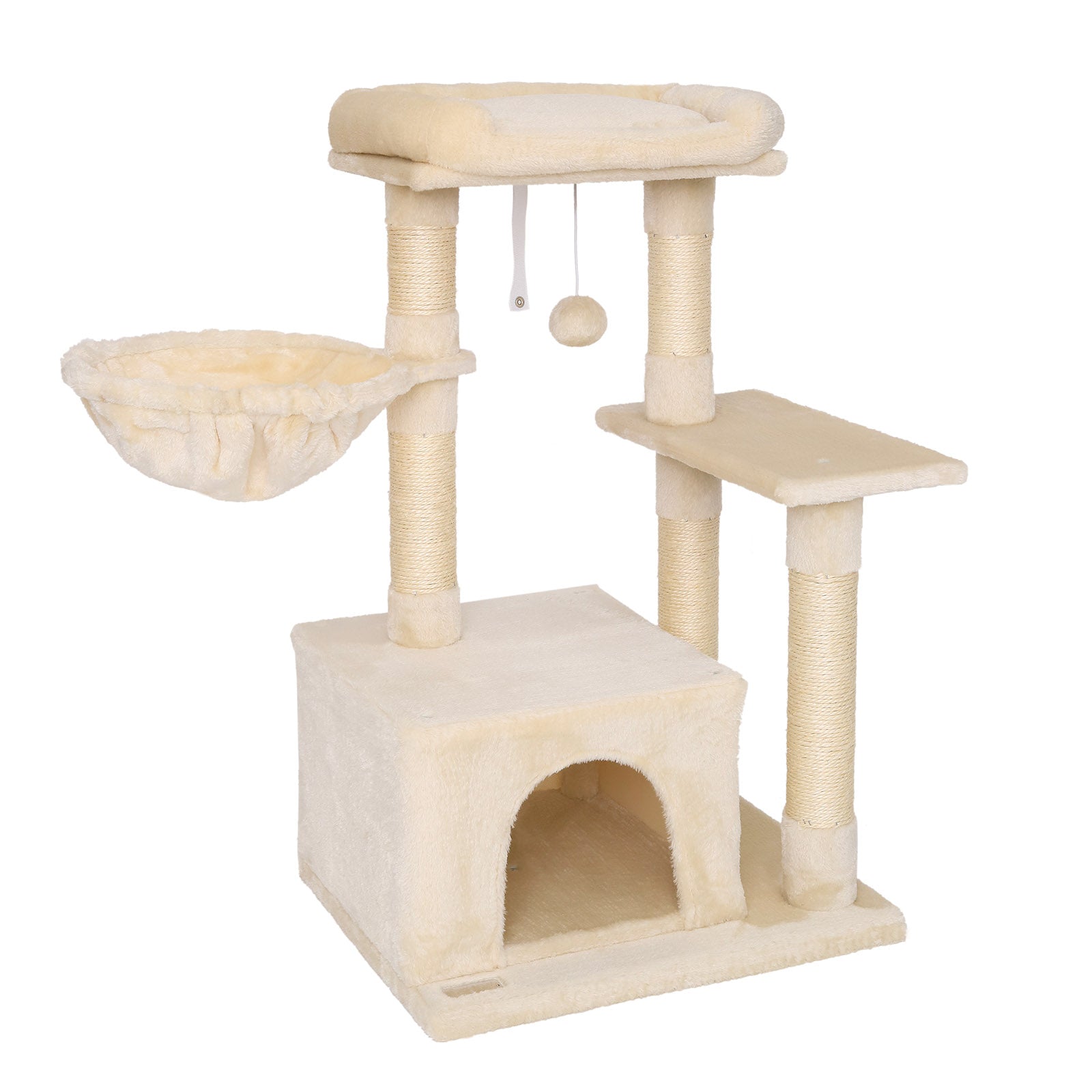 Krabboom klimboom krabpaal kattenboom hoogte 85 cm diverse kleuren