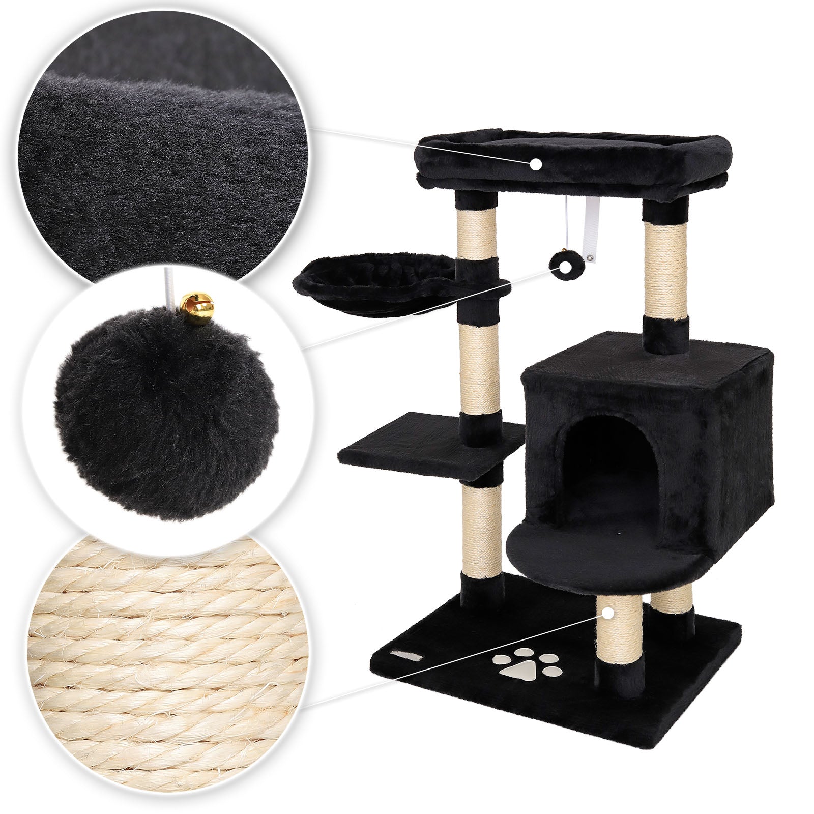 Krabpaal hoogte 93 cm