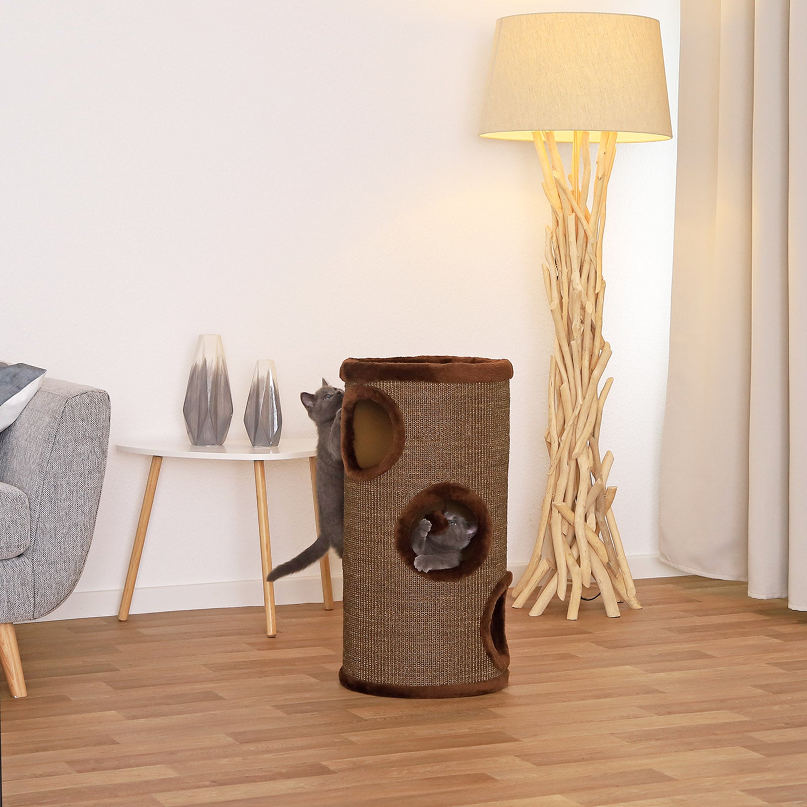 Kratztonne mit Sisal