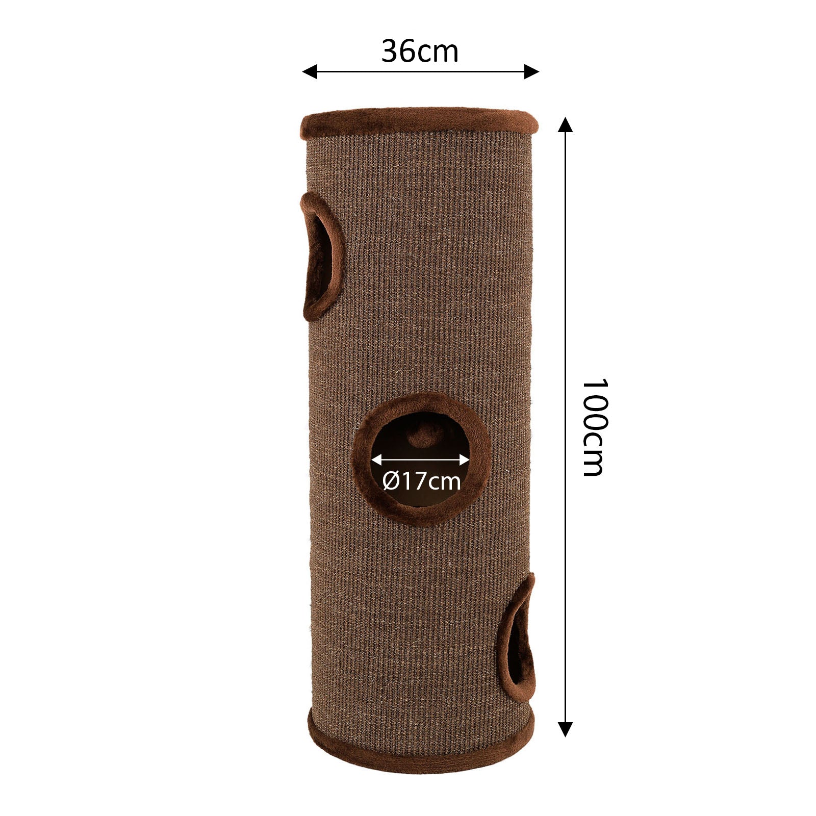 Kratztonne mit Sisal