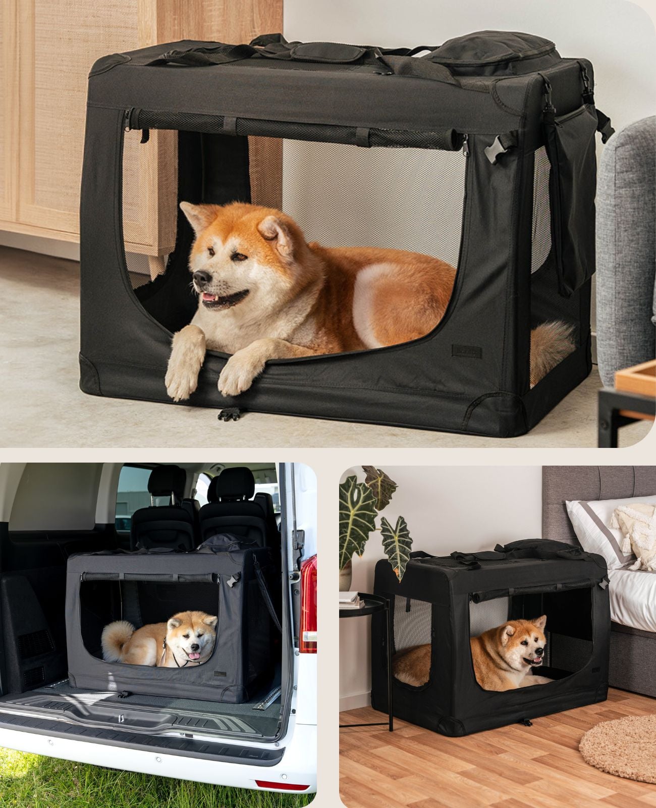 Hundetransportbox faltbar