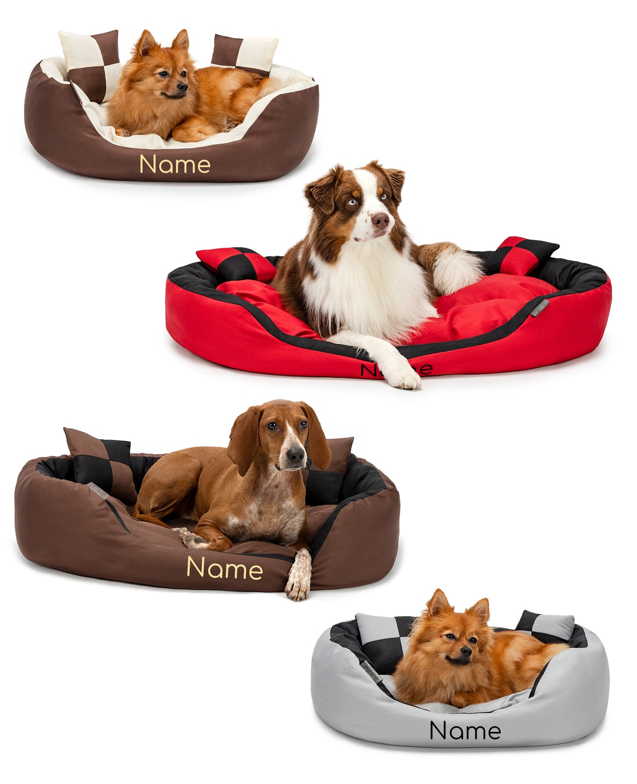 4-in-1 Heimtierbett, personalisiert